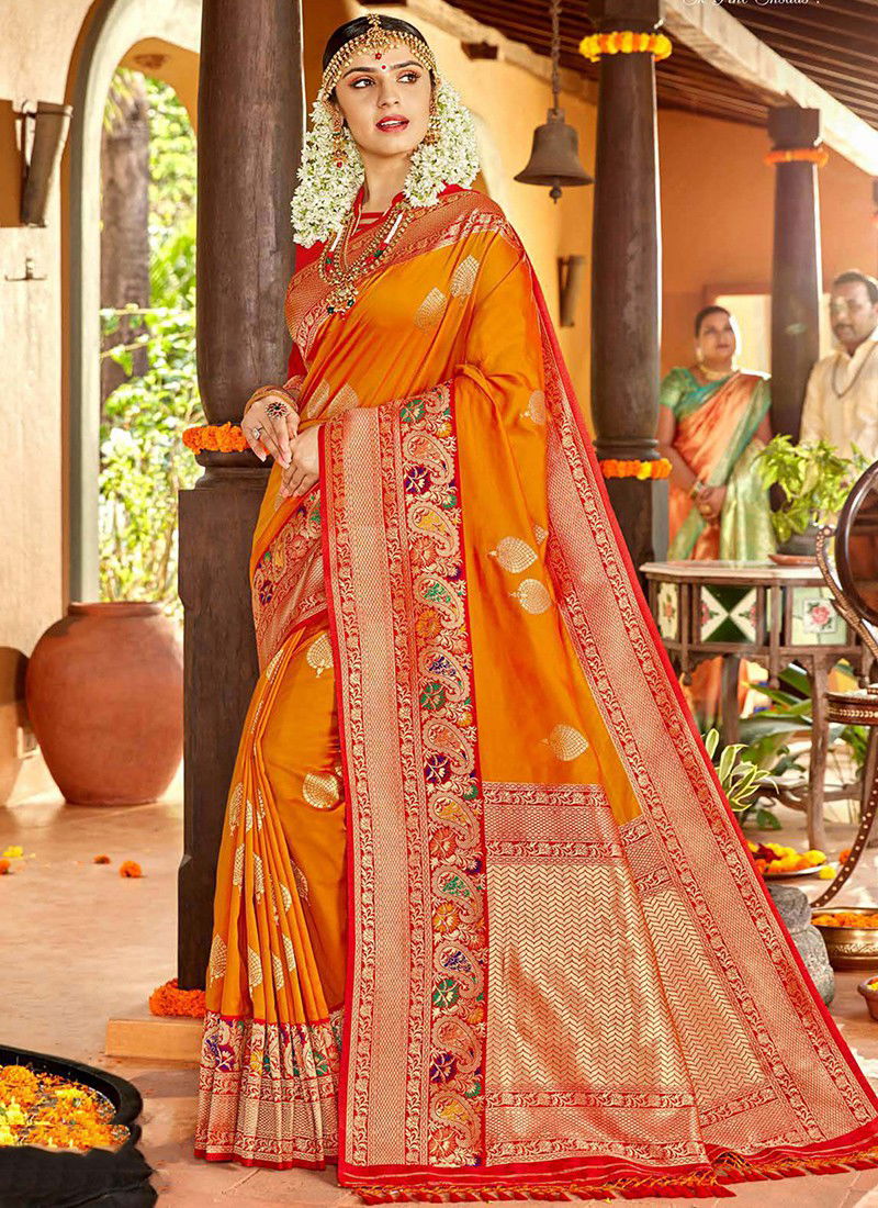 B FINE KASTKARI Stylish Latest Fancy Designer Party And Wedding Wear Heavy Silk Saree Collection